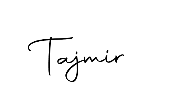 Design your own signature with our free online signature maker. With this signature software, you can create a handwritten (Autography-DOLnW) signature for name Tajmir. Tajmir signature style 10 images and pictures png