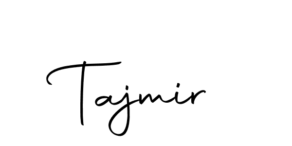 You should practise on your own different ways (Autography-DOLnW) to write your name (Tajmir) in signature. don't let someone else do it for you. Tajmir signature style 10 images and pictures png