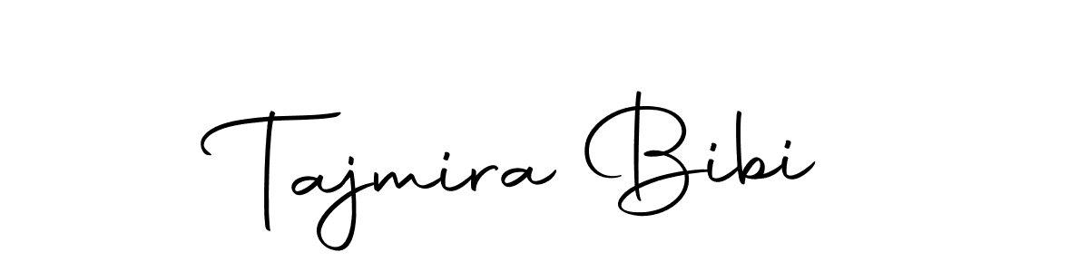 How to make Tajmira Bibi signature? Autography-DOLnW is a professional autograph style. Create handwritten signature for Tajmira Bibi name. Tajmira Bibi signature style 10 images and pictures png