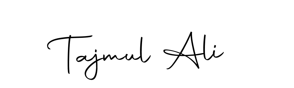 You should practise on your own different ways (Autography-DOLnW) to write your name (Tajmul Ali) in signature. don't let someone else do it for you. Tajmul Ali signature style 10 images and pictures png