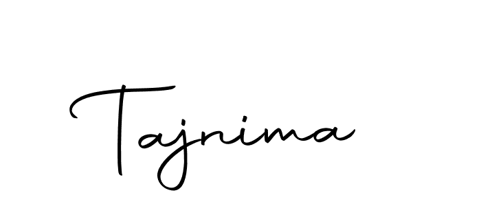 Similarly Autography-DOLnW is the best handwritten signature design. Signature creator online .You can use it as an online autograph creator for name Tajnima. Tajnima signature style 10 images and pictures png