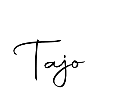 Similarly Autography-DOLnW is the best handwritten signature design. Signature creator online .You can use it as an online autograph creator for name Tajo. Tajo signature style 10 images and pictures png