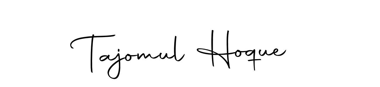 You should practise on your own different ways (Autography-DOLnW) to write your name (Tajomul Hoque) in signature. don't let someone else do it for you. Tajomul Hoque signature style 10 images and pictures png