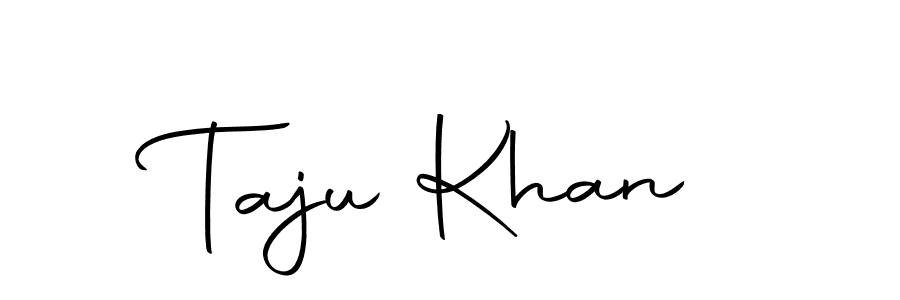 You should practise on your own different ways (Autography-DOLnW) to write your name (Taju Khan) in signature. don't let someone else do it for you. Taju Khan signature style 10 images and pictures png