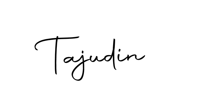 Make a beautiful signature design for name Tajudin. With this signature (Autography-DOLnW) style, you can create a handwritten signature for free. Tajudin signature style 10 images and pictures png