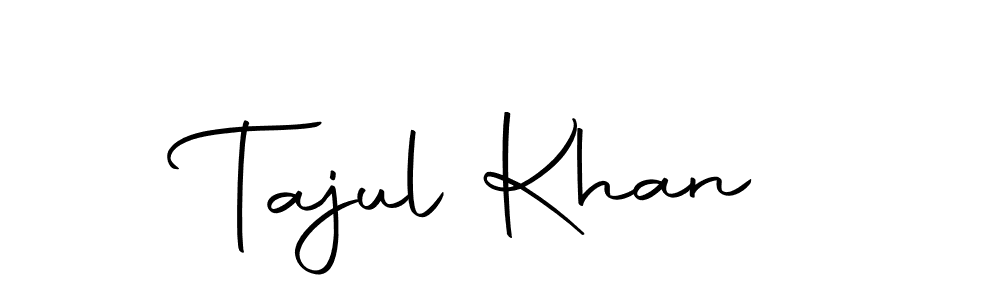 How to make Tajul Khan name signature. Use Autography-DOLnW style for creating short signs online. This is the latest handwritten sign. Tajul Khan signature style 10 images and pictures png