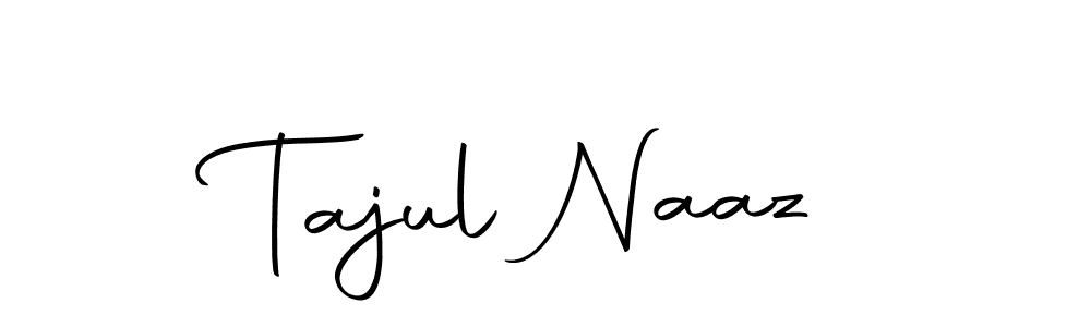 You can use this online signature creator to create a handwritten signature for the name Tajul Naaz. This is the best online autograph maker. Tajul Naaz signature style 10 images and pictures png