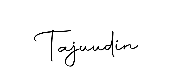 Make a short Tajuudin signature style. Manage your documents anywhere anytime using Autography-DOLnW. Create and add eSignatures, submit forms, share and send files easily. Tajuudin signature style 10 images and pictures png