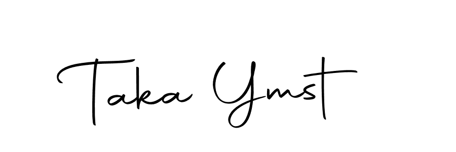 How to make Taka Ymst name signature. Use Autography-DOLnW style for creating short signs online. This is the latest handwritten sign. Taka Ymst signature style 10 images and pictures png