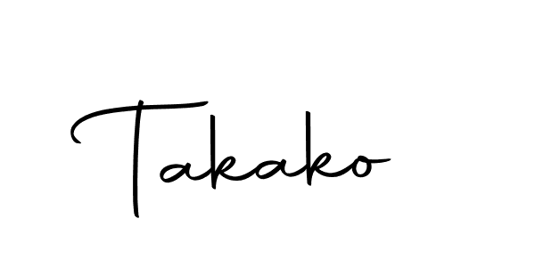 You should practise on your own different ways (Autography-DOLnW) to write your name (Takako) in signature. don't let someone else do it for you. Takako signature style 10 images and pictures png