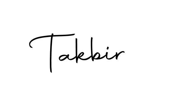 Use a signature maker to create a handwritten signature online. With this signature software, you can design (Autography-DOLnW) your own signature for name Takbir. Takbir signature style 10 images and pictures png