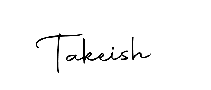 How to make Takeish name signature. Use Autography-DOLnW style for creating short signs online. This is the latest handwritten sign. Takeish signature style 10 images and pictures png