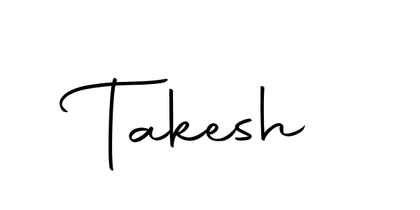 It looks lik you need a new signature style for name Takesh. Design unique handwritten (Autography-DOLnW) signature with our free signature maker in just a few clicks. Takesh signature style 10 images and pictures png