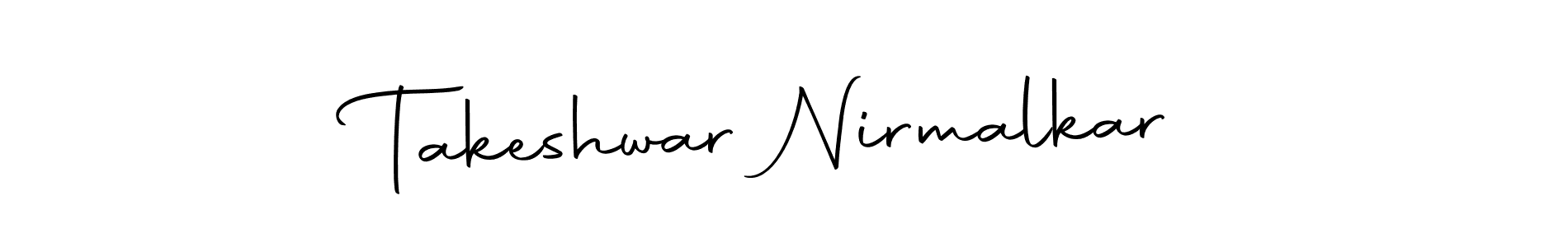 if you are searching for the best signature style for your name Takeshwar Nirmalkar. so please give up your signature search. here we have designed multiple signature styles  using Autography-DOLnW. Takeshwar Nirmalkar signature style 10 images and pictures png