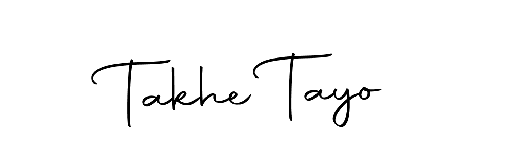 Make a beautiful signature design for name Takhe Tayo. Use this online signature maker to create a handwritten signature for free. Takhe Tayo signature style 10 images and pictures png