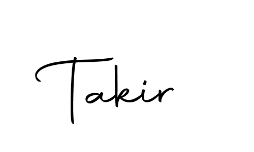 Use a signature maker to create a handwritten signature online. With this signature software, you can design (Autography-DOLnW) your own signature for name Takir. Takir signature style 10 images and pictures png