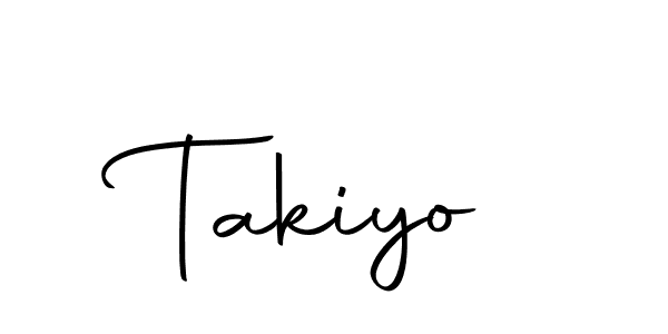 Make a beautiful signature design for name Takiyo. With this signature (Autography-DOLnW) style, you can create a handwritten signature for free. Takiyo signature style 10 images and pictures png