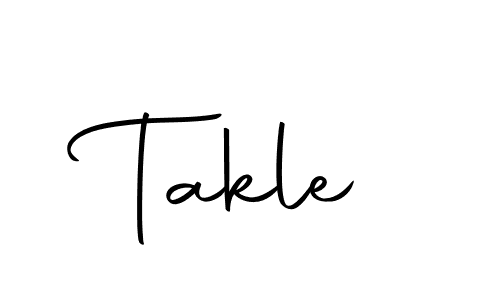 Also we have Takle name is the best signature style. Create professional handwritten signature collection using Autography-DOLnW autograph style. Takle signature style 10 images and pictures png