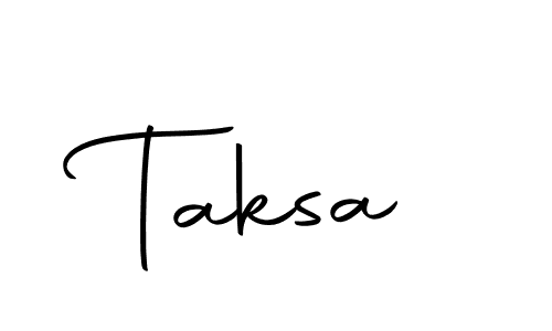 Similarly Autography-DOLnW is the best handwritten signature design. Signature creator online .You can use it as an online autograph creator for name Taksa. Taksa signature style 10 images and pictures png