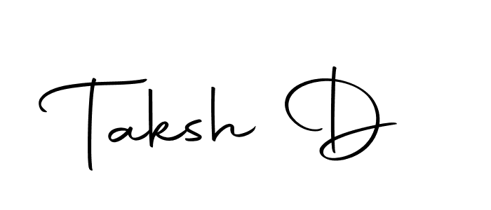 Check out images of Autograph of Taksh D name. Actor Taksh D Signature Style. Autography-DOLnW is a professional sign style online. Taksh D signature style 10 images and pictures png