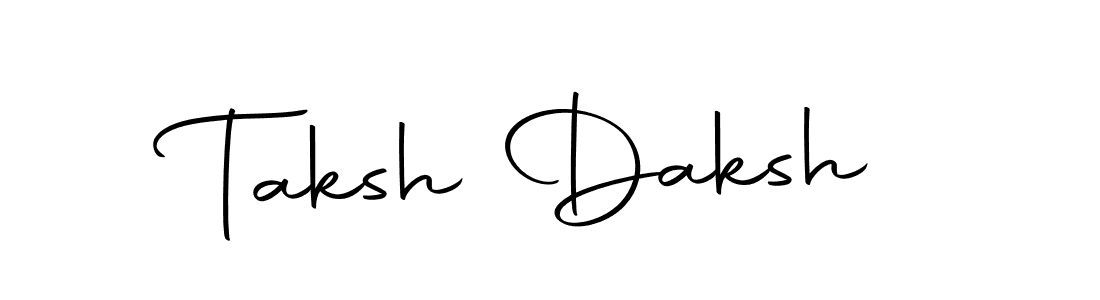 Make a beautiful signature design for name Taksh Daksh. With this signature (Autography-DOLnW) style, you can create a handwritten signature for free. Taksh Daksh signature style 10 images and pictures png