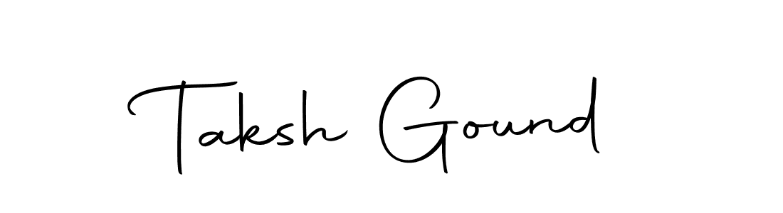 You can use this online signature creator to create a handwritten signature for the name Taksh Gound. This is the best online autograph maker. Taksh Gound signature style 10 images and pictures png