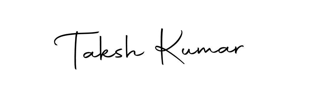 How to make Taksh Kumar name signature. Use Autography-DOLnW style for creating short signs online. This is the latest handwritten sign. Taksh Kumar signature style 10 images and pictures png