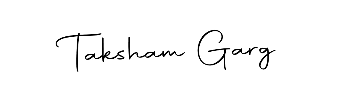 Similarly Autography-DOLnW is the best handwritten signature design. Signature creator online .You can use it as an online autograph creator for name Taksham Garg. Taksham Garg signature style 10 images and pictures png