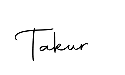 Use a signature maker to create a handwritten signature online. With this signature software, you can design (Autography-DOLnW) your own signature for name Takur. Takur signature style 10 images and pictures png