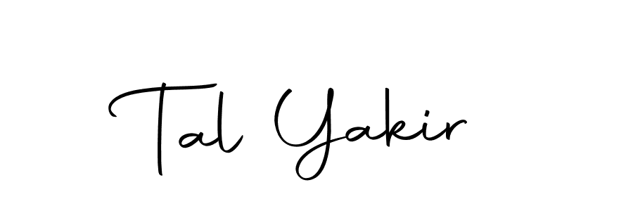 Design your own signature with our free online signature maker. With this signature software, you can create a handwritten (Autography-DOLnW) signature for name Tal Yakir. Tal Yakir signature style 10 images and pictures png