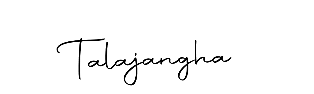 How to make Talajangha signature? Autography-DOLnW is a professional autograph style. Create handwritten signature for Talajangha name. Talajangha signature style 10 images and pictures png