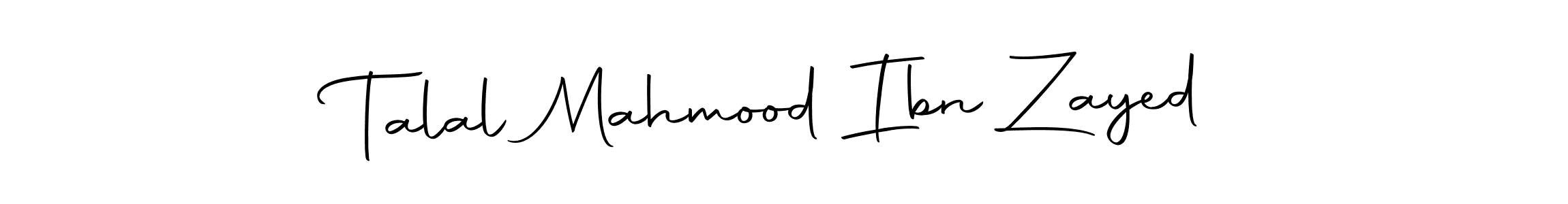 Design your own signature with our free online signature maker. With this signature software, you can create a handwritten (Autography-DOLnW) signature for name Talal Mahmood Ibn Zayed. Talal Mahmood Ibn Zayed signature style 10 images and pictures png