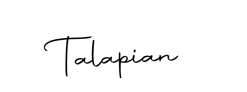 It looks lik you need a new signature style for name Talapian. Design unique handwritten (Autography-DOLnW) signature with our free signature maker in just a few clicks. Talapian signature style 10 images and pictures png