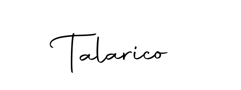 Make a beautiful signature design for name Talarico. Use this online signature maker to create a handwritten signature for free. Talarico signature style 10 images and pictures png
