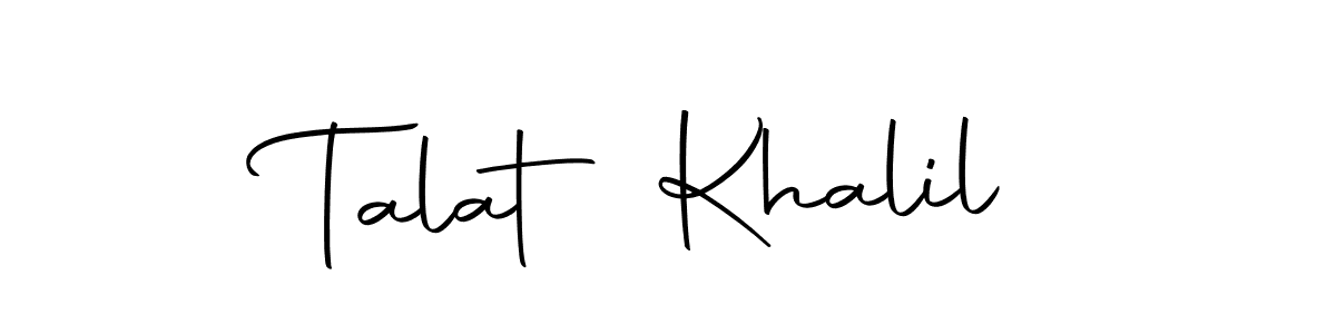 The best way (Autography-DOLnW) to make a short signature is to pick only two or three words in your name. The name Talat Khalil include a total of six letters. For converting this name. Talat Khalil signature style 10 images and pictures png