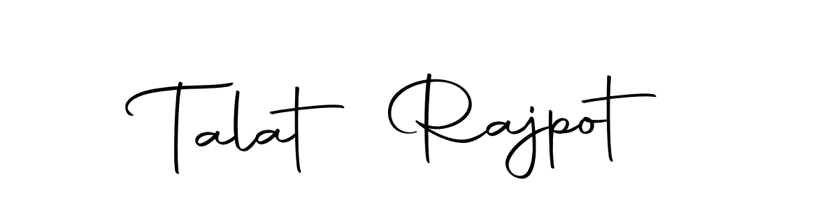 How to make Talat Rajpot signature? Autography-DOLnW is a professional autograph style. Create handwritten signature for Talat Rajpot name. Talat Rajpot signature style 10 images and pictures png