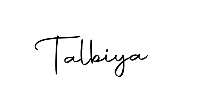 You can use this online signature creator to create a handwritten signature for the name Talbiya. This is the best online autograph maker. Talbiya signature style 10 images and pictures png