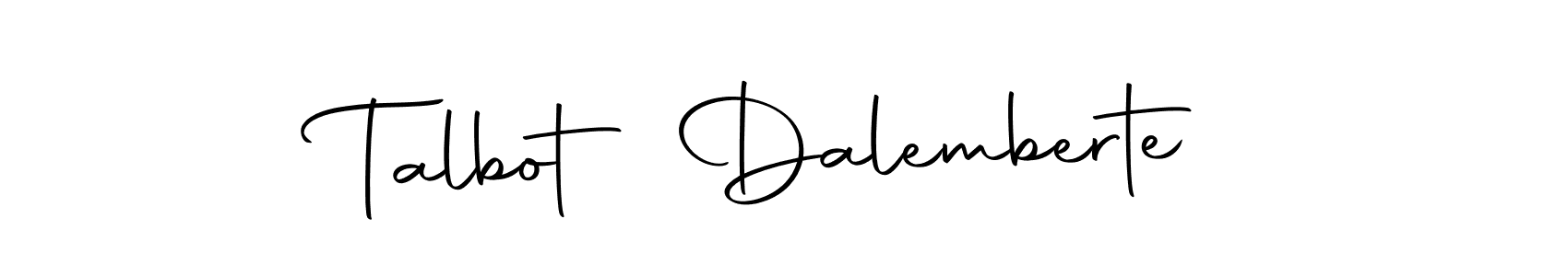 You should practise on your own different ways (Autography-DOLnW) to write your name (Talbot Dalemberte) in signature. don't let someone else do it for you. Talbot Dalemberte signature style 10 images and pictures png