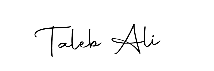 How to make Taleb Ali signature? Autography-DOLnW is a professional autograph style. Create handwritten signature for Taleb Ali name. Taleb Ali signature style 10 images and pictures png
