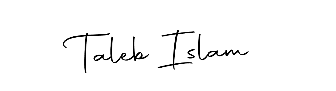 Similarly Autography-DOLnW is the best handwritten signature design. Signature creator online .You can use it as an online autograph creator for name Taleb Islam. Taleb Islam signature style 10 images and pictures png