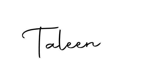 How to make Taleen name signature. Use Autography-DOLnW style for creating short signs online. This is the latest handwritten sign. Taleen signature style 10 images and pictures png