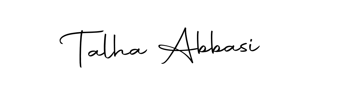 if you are searching for the best signature style for your name Talha Abbasi. so please give up your signature search. here we have designed multiple signature styles  using Autography-DOLnW. Talha Abbasi signature style 10 images and pictures png