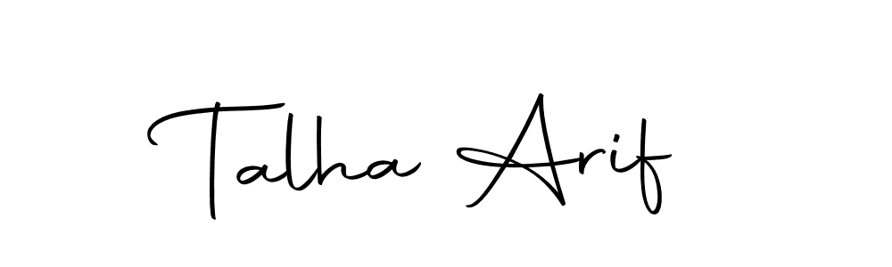 Also You can easily find your signature by using the search form. We will create Talha Arif name handwritten signature images for you free of cost using Autography-DOLnW sign style. Talha Arif signature style 10 images and pictures png