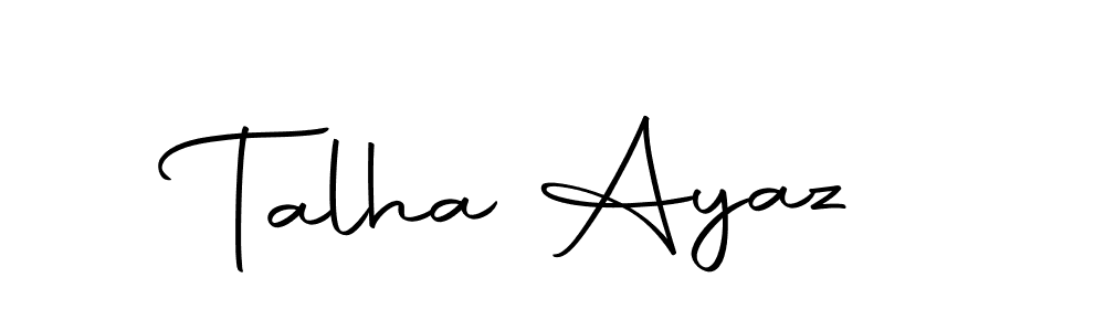 Make a short Talha Ayaz signature style. Manage your documents anywhere anytime using Autography-DOLnW. Create and add eSignatures, submit forms, share and send files easily. Talha Ayaz signature style 10 images and pictures png