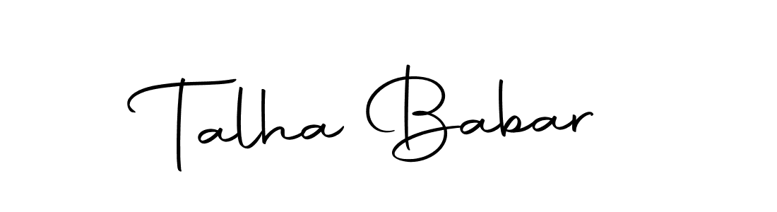 Once you've used our free online signature maker to create your best signature Autography-DOLnW style, it's time to enjoy all of the benefits that Talha Babar name signing documents. Talha Babar signature style 10 images and pictures png