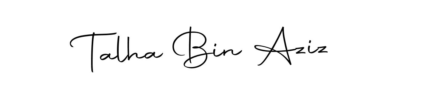 It looks lik you need a new signature style for name Talha Bin Aziz. Design unique handwritten (Autography-DOLnW) signature with our free signature maker in just a few clicks. Talha Bin Aziz signature style 10 images and pictures png