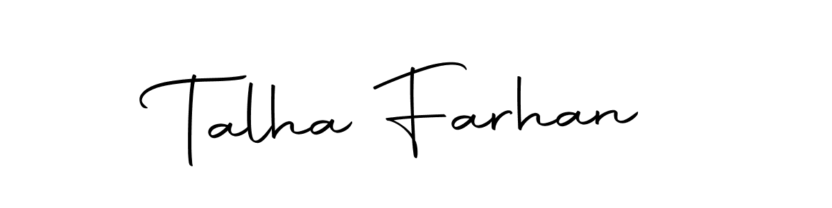 Similarly Autography-DOLnW is the best handwritten signature design. Signature creator online .You can use it as an online autograph creator for name Talha Farhan. Talha Farhan signature style 10 images and pictures png