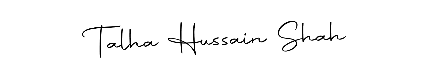 Talha Hussain Shah stylish signature style. Best Handwritten Sign (Autography-DOLnW) for my name. Handwritten Signature Collection Ideas for my name Talha Hussain Shah. Talha Hussain Shah signature style 10 images and pictures png