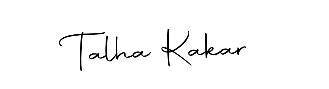 Make a beautiful signature design for name Talha Kakar. With this signature (Autography-DOLnW) style, you can create a handwritten signature for free. Talha Kakar signature style 10 images and pictures png