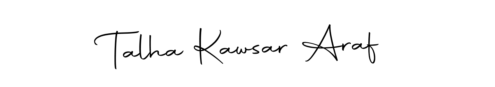 Once you've used our free online signature maker to create your best signature Autography-DOLnW style, it's time to enjoy all of the benefits that Talha Kawsar Araf name signing documents. Talha Kawsar Araf signature style 10 images and pictures png
